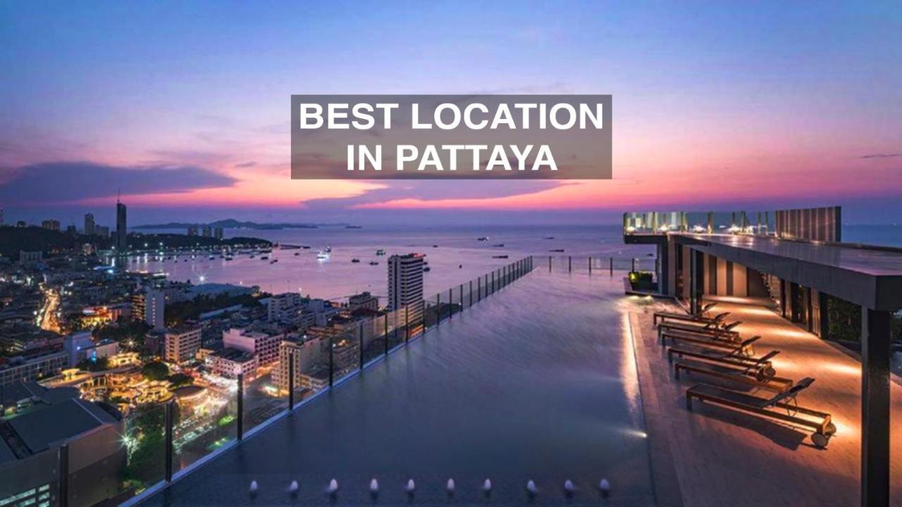 The Base Central Apartments Pattaya Exteriör bild